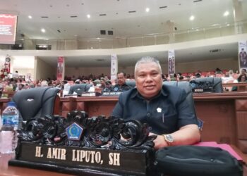 Anggota DPRD Provinsi Sulut, Amir Liputo. (Foto: meikel/barta)