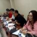 Anggota DPRD Provinsi Sulut, Jeane Laluyan saat menyempaikan pendapat saat RDP. (foto: meikel/barta)
