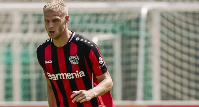 Mitchel Bakker semasa memperkuat Bayern Leverkusen. (foto: transfermarket)