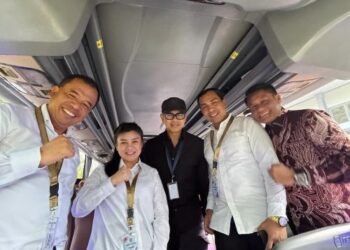 Keseruan Bupati Sitaro ikut Retret di Magelang, Sempatkan Waktu ke Gereja