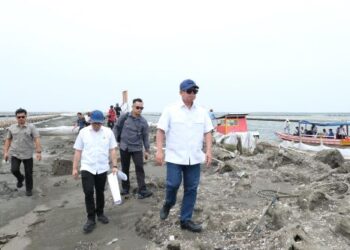 Tinjau Lokasi Terindikasi Manipulasi Data di Kawasan Pagar Laut Bekasi, Ini Aksi Menteri Nusron