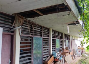 Kondisi bangunan museum yang terlantar dan terkesan kumuh. (foto: dok)