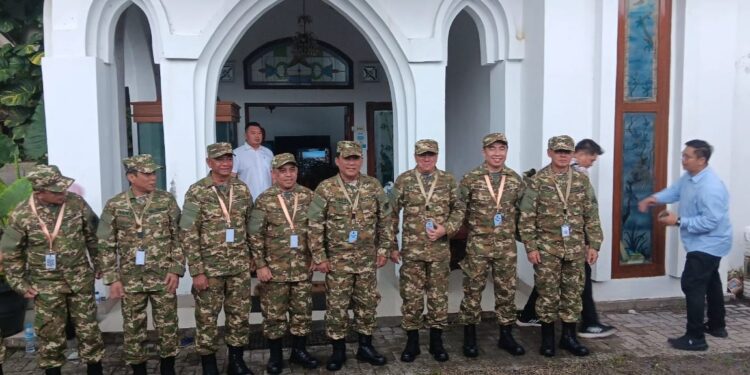 Foto: Bupati Sangihe Michael Thungari Ikuti Retret di Akmil Magelang. (Dok.Istimewa)