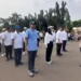 481 Kepala Daerah Latihan Baris Berbaris Jelang Pelantikan di Istana Presiden