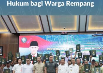 Relokasi dan Terbitkan SHM Bersumber dari HPL BP Batam