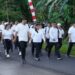 Chyntia Kalangit-Heronimus Makainas Galakkan Budaya Olahraga Setiap Jumat