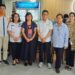Okinawa Development Promotion Office, Tamaki Kozo bersama pimpinan Polimdo dan Kajur dan dosen pengajar Jurusan Pariwisata. (foto: istimewa)