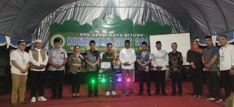 Penutupan Ramadhan Fest 2025 di Kota Bitung. (Foto: Chris/barta1)