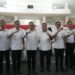 Sejumlah kepala daerah se-Sulut menghadiri rapat koordinasi implementasi efisiensi anggaran yang dibuka Wamen Bima Arya. (foto: Humas Pemkab Minut)