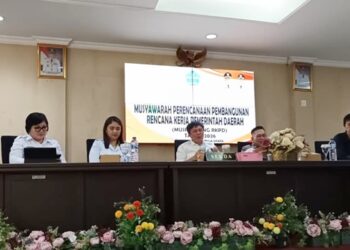 Suasana Musrembang Pemkab Minahasa Utara