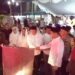 Walikota Bitung bersama Wakil Wali Kota dan Forkopimda melepas Pawai Takbiran. (foto: Chris Barta1)