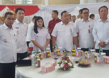 Foto: Bupati Kepulauan Sangihe, Michael Thungari dan Kepala-kepala Daerah Lainnya, dalam Giat Rakoor Pengelolaan Keuangan dan Efisiensi Belanja APBD 2025