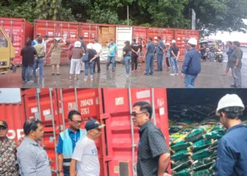 Foto: Inspeksi Program Tol Laut Sangihe. (Dok. Istimewa