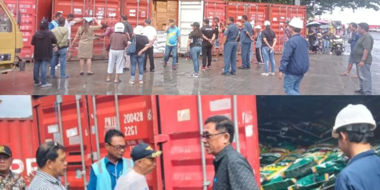 Foto: Inspeksi Program Tol Laut Sangihe. (Dok. Istimewa