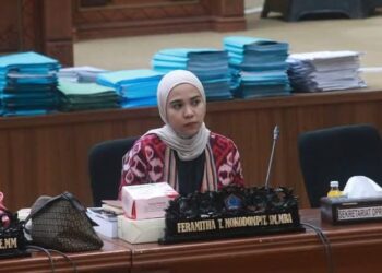 Anggota Pansus LKPJ Gubernur 2024, Feramitha Mokodompit. (foto: istimewa)