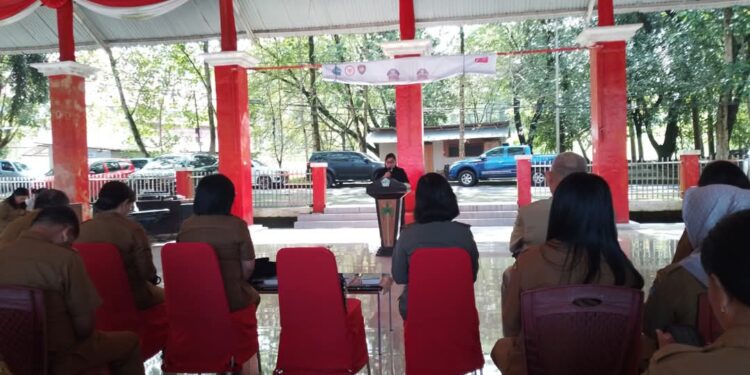 Ibadah oikumene jajaran Pemkab Minut. (Foto: Randy/Barta1)