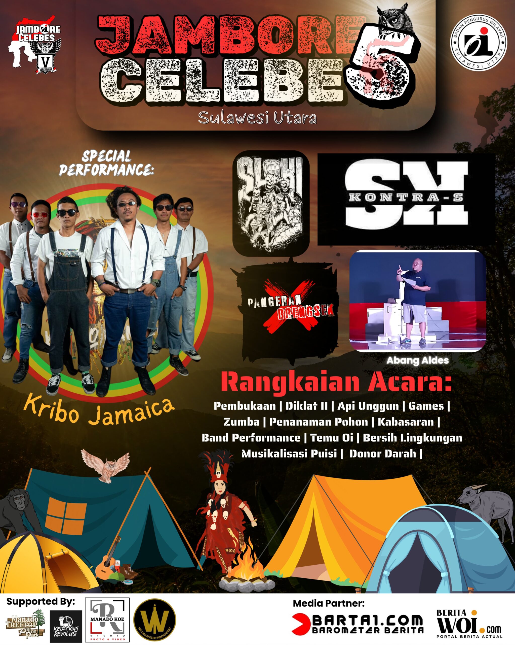 Pamflet Jamcel Oi ke V. (foto: istimewa)