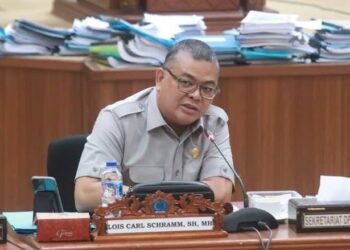 Anggota Pansus LKPJ Gubernur 2024, Louis Cral Schramm. (foto: istimewa)