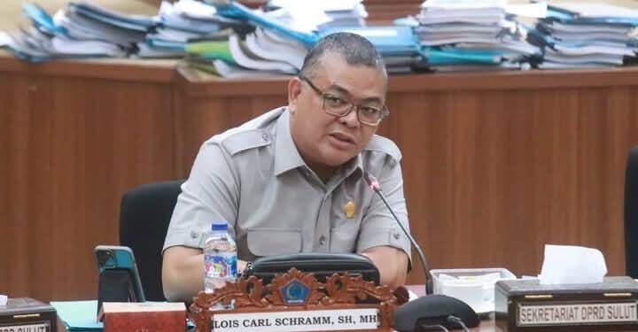 Anggota Pansus LKPJ Gubernur 2024, Louis Cral Schramm. (foto: istimewa)