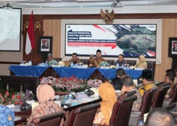 Menteri ATR/BPN Ajak Kepala Daerah Se-Jateng Kolaborasi Selesaikan Sertipikasi Tanah