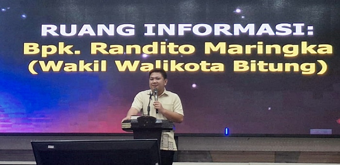 Wawali Bitung Randito Maringka menyentil realisasi THR sebelum hari raya. (foto: Humas Pemkot Bitung)