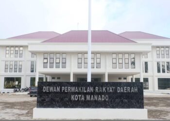 Kantor DPRD Kota Manado di Ringroad II. (Foto: Setwan)