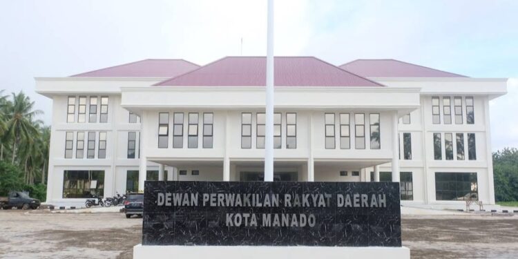 Kantor DPRD Kota Manado di Ringroad II. (Foto: Setwan)