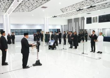 Wamen ATR/Waka BPN Lantik 78 Pejabat Fungsional