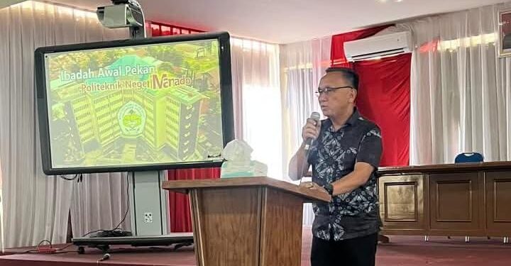 Wakil Direktur Bidang Kemahasiswaan, Alumni dan Senat Politeknik Negeri Manado (Polimdo), Ir Rudolf Estephanus Golioth Mait, ST., MT. (Foto: istimewa)