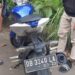 Motor diduga bodong yang pengendaranya terlibat dalam lakalantas. Foto merupakan dokumentasi dari korban.