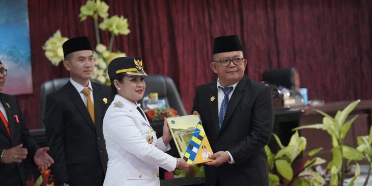 Pidato Perdana Bupati Chyntia Kalangit di DPRD Sitaro, Ini Poin Pentingnya