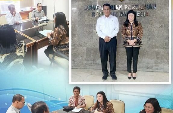 Bupati Sitaro Perjuangkan Nasib Petani Pala ke Menteri Pertanian