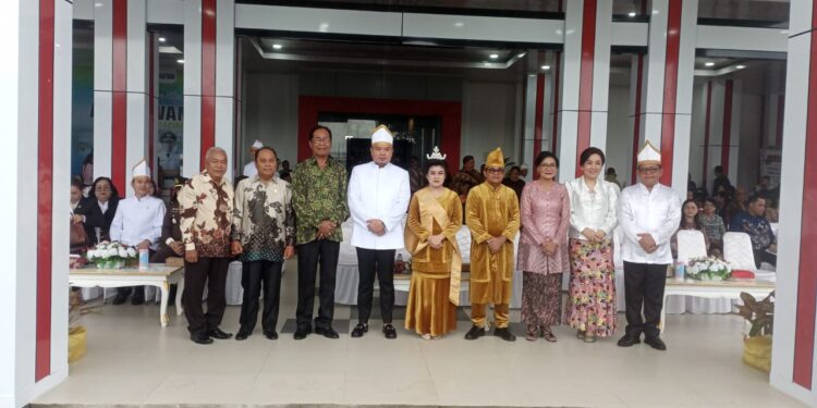 Upacara HUT Daerah ke-18 Diguyur Hujan, Bupati Sitaro: Satu Hati, Arah dan Tujuan