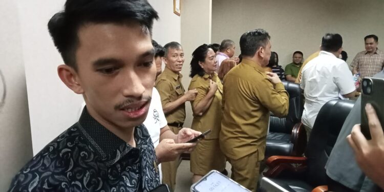 Ketua Pansus Kepemudaan, Eldo Wongkar. (foto: meikel/barta)