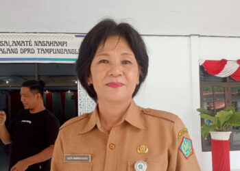 Foto: PLT. Kepala Dinas Pendidikan dan Kebudayaan Sangihe. (Dok. RRI/Rep Anthon Lahaube)