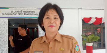 Foto: PLT. Kepala Dinas Pendidikan dan Kebudayaan Sangihe. (Dok. RRI/Rep Anthon Lahaube)