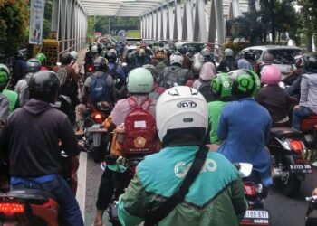 Kondisi macet. (foto: istimewa)