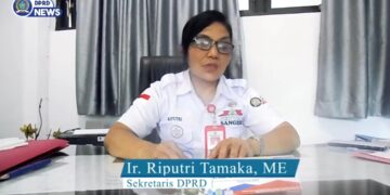 Foto: Sekretaris DPRD Sangihe, Riputri Tamaka. (Dok. Istimewa)