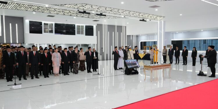 Menteri ATR/BPN Lantik Pejabat Struktural dan Tekankan Percepatan Program