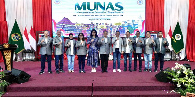 Menteri Nusron Beri Arahan di Munas KAPTI-Agraria 2025