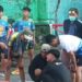 Penutupan portal pada pelaksanaan CFD di Kawasan BCC dianggap merugikan Pedagang. (foto: Chris/Barta1)