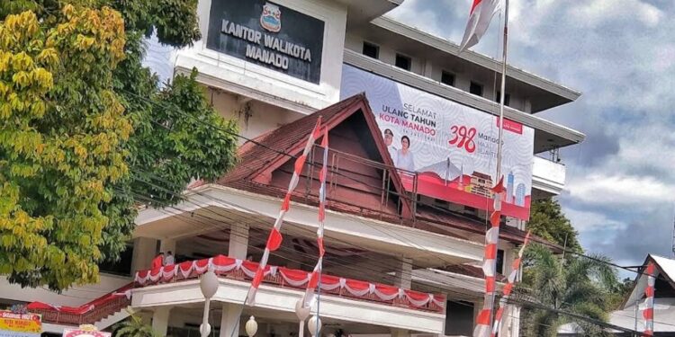 Kantor Walikota Manado. (Foto: Maps)