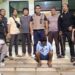 Tim Operasi Berantas Premanisme amankan AMS pelaku keributan di Komplek Nabati. (foto: Chris/Barta1)