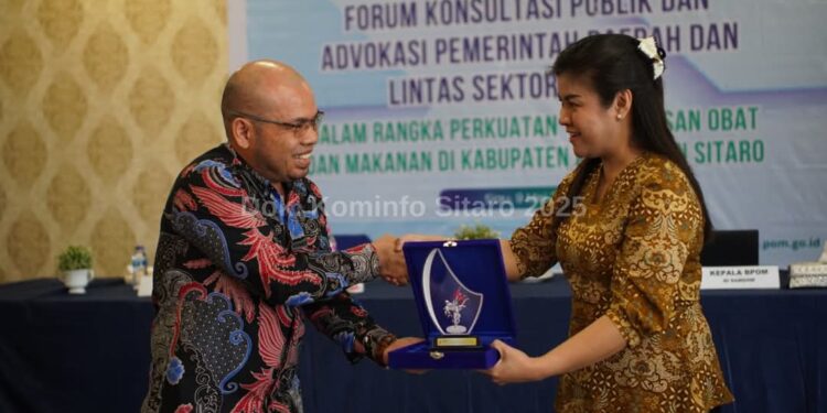 Terkait Pengawasan Obat dan Makanan di Sitaro, Begini Kata Bupati