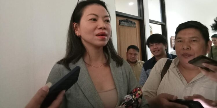 Ketua Fraksi Golkar, Priscilla Cindy Wurangian. (foto: istimewa)