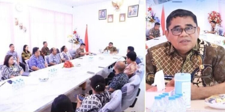 Wabup Pimpin Rapat Rampungkan Koperasi Merah Putih di Sitaro