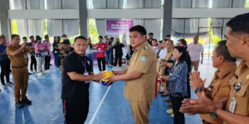 Foto: Wakil Bupati Kepulauan Sangihe saat menghadiri pembukaan FOPG 2025. (Dok. Istimewa)