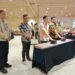 Foto: Peluncuran Aplikasi Dukcapil Membara oleh Bupati Kepulauan Sangihe, Michael Thungari. (Dok. Istimewa)