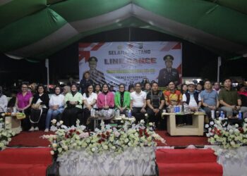 Wali Kota Apresiasi Line Dance Competition Polres Kotamobagu Sambut Hari Bhayangkara ke-79