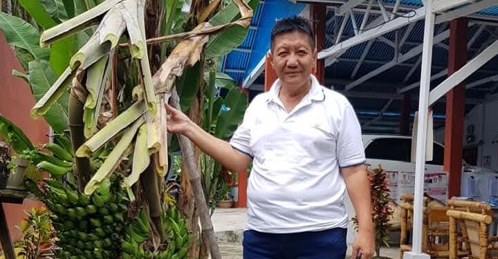 Foto: Fri Jhon Sampakang dalam Sebuah Giat di Kabupaten Kepulauan Sangihe. (Dok. Istimewa)